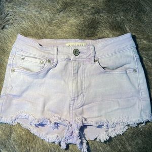 Pacsun Bullhead Lavender High Rise shorts